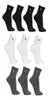 Kit Com 10 Pares De Meia Cano Longo Adulto Lupo - 1