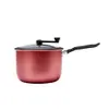 Pipoqueira Brinox Pic Poc com Revestimento Interno Antiaderente Pro-Flon Cereja – 20 cm - 1