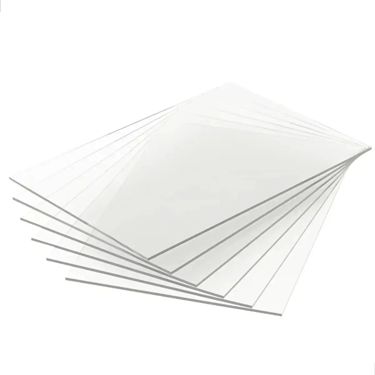 Chapa Placa Poliestireno Cristal Transparente 60x40cm 2mm Plástico PS - Corte Personalização Artesanato Vitrine