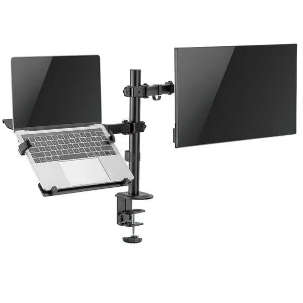 Suporte Duplo De Mesa Para Monitor 17 A 32 E Notebook Tm24c - 1