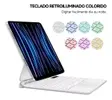 (Com cashback R$212,8 DoBrasil) Magnetico Teclado Para Apple iPad Pro 11 2018-2022 Air 4 Air 5 - 1