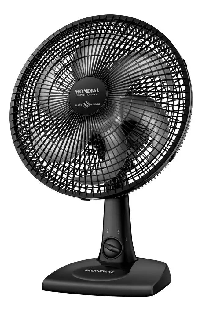 Ventilador de Mesa 30cm Super Power II Mondial NVSP-30-B2