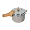 Panela de Pressão Brinox 4,2L Antiaderente Ceramic Life Pressure com Fundo de Indução - Areia - 1