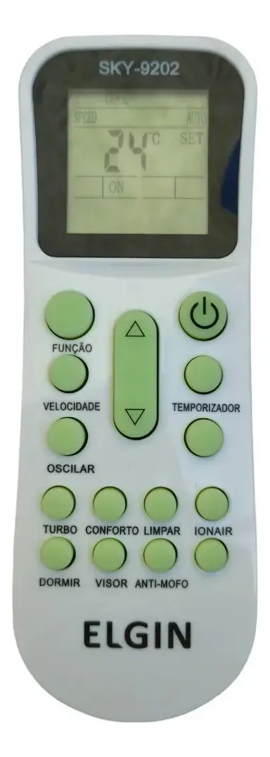 Controle Remoto Para Ar Condicionado Split Elgin Ykr-k/001e thumbnail 2