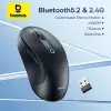 【Com Taxa】Mouse sem fio Bluetooth 5.2 4000DPI 7 botões Baseus f02 - 1