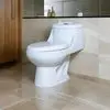Vaso Sanitário Porcelana Monobloco e Assento Soft Close - Dubai - 1