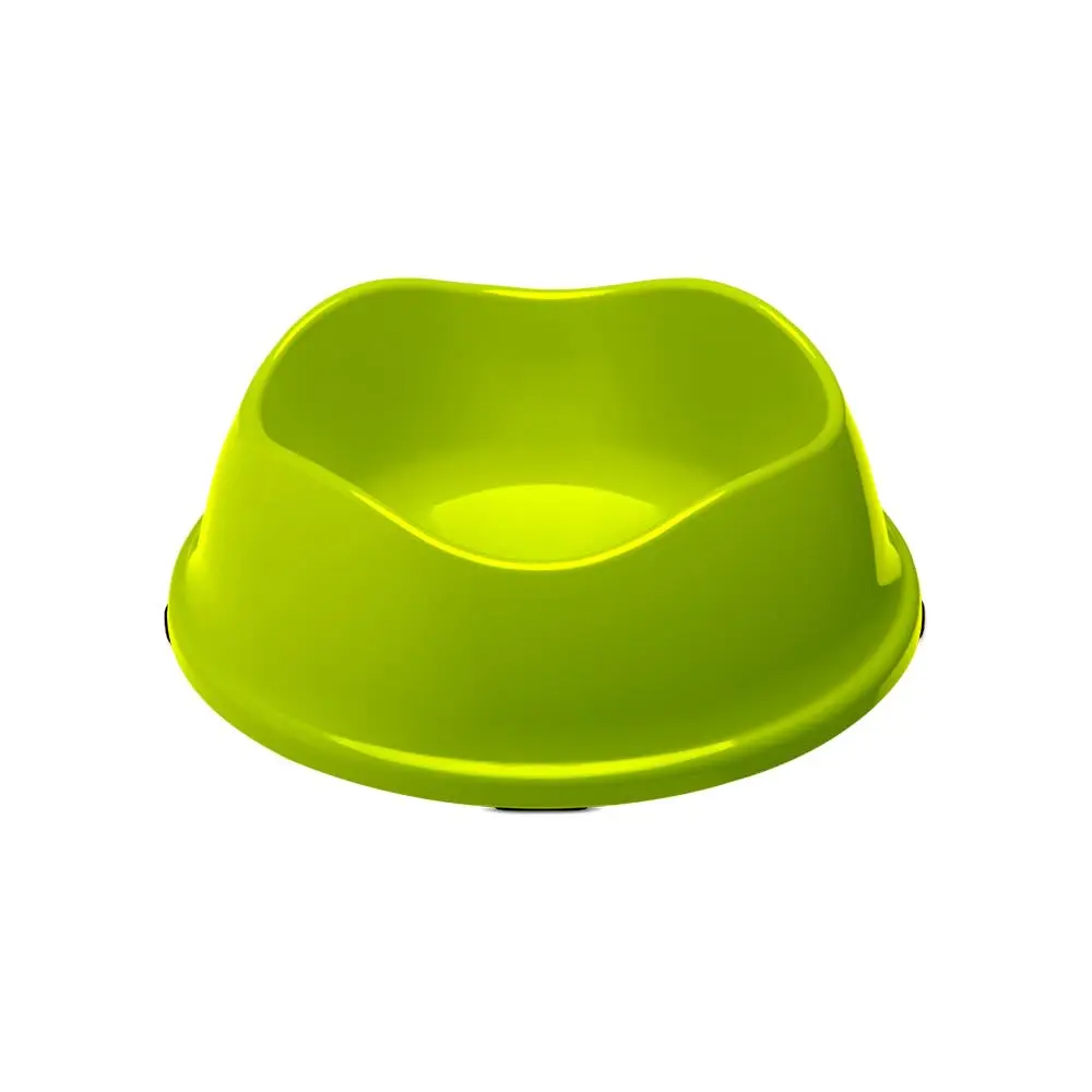 Comedouro Antiderrapante Stark Bowl, 1000 mL, para Cães De Médio Porte, Cor Verde Neon