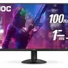 Monitor Gamer Aoc 27 , Ips, Fullhd, 100hz, 1ms, Adaptivesync Cor Preto 110V/220V #Mercadolivre 🇧🇷 - 1