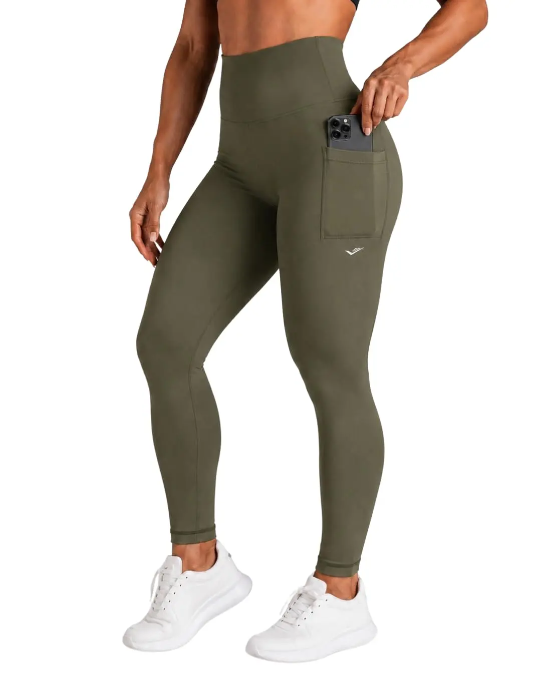 Legging Academia com Bolso Zero Transparência Cós Alto Proteção UV 50+ Poliamida Elite