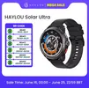 [R$256 Moedas/APP] HAYLOU Solar Ultra GPS relógio inteligente, Display  AMOLED, Smartwatch - 1