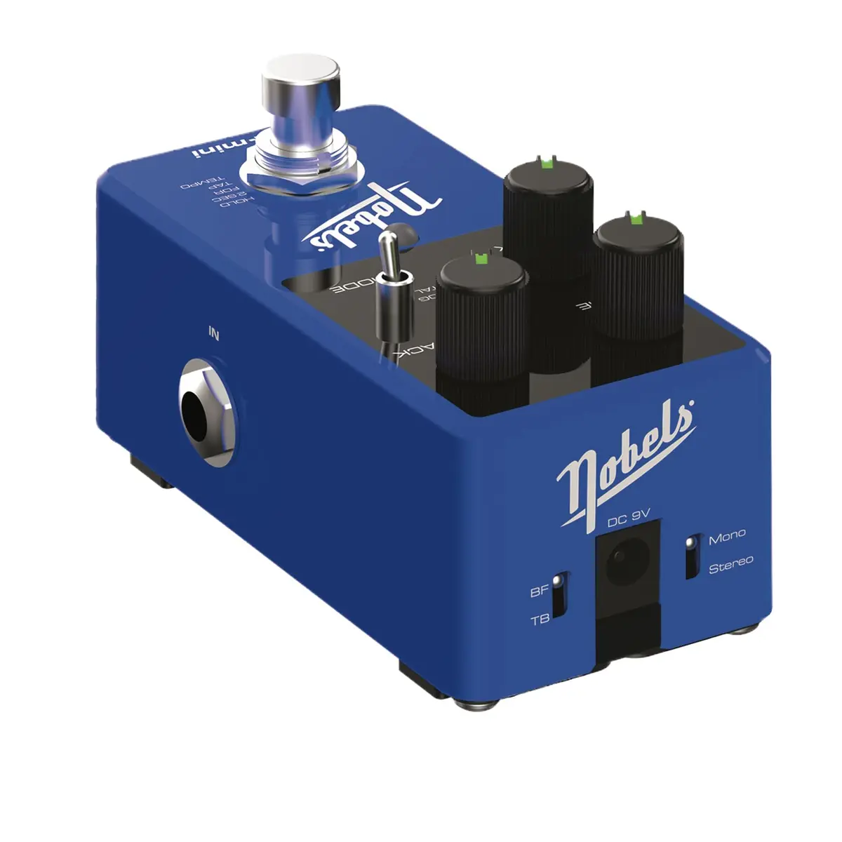 VEDO Pedal de Delay Digital Analógico Fita 3 Modos com Tap Tempo e Mounty-P Mini Compacto para Guitarra e Baixo