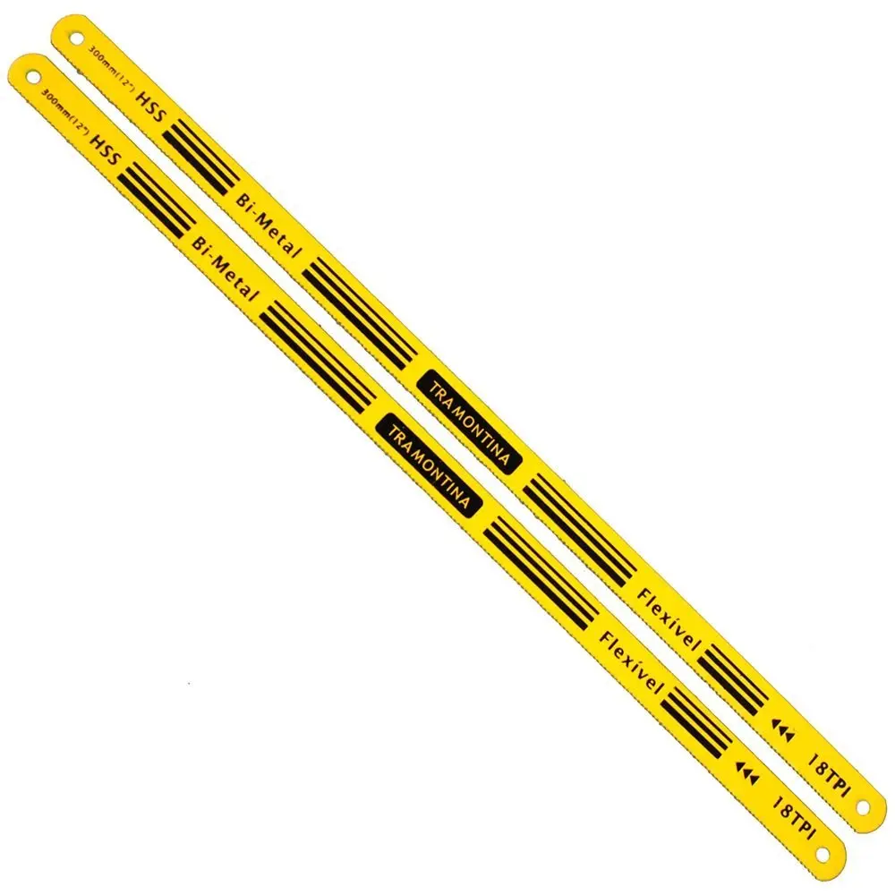 Tramontina 43302901, Conjunto de Laminas para Arco de Serra 12'', Amarelo - 1
