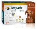 Simparic 20mg Antipulgas Cães 5 A 10kg 1 Comprimidos Zoetis
