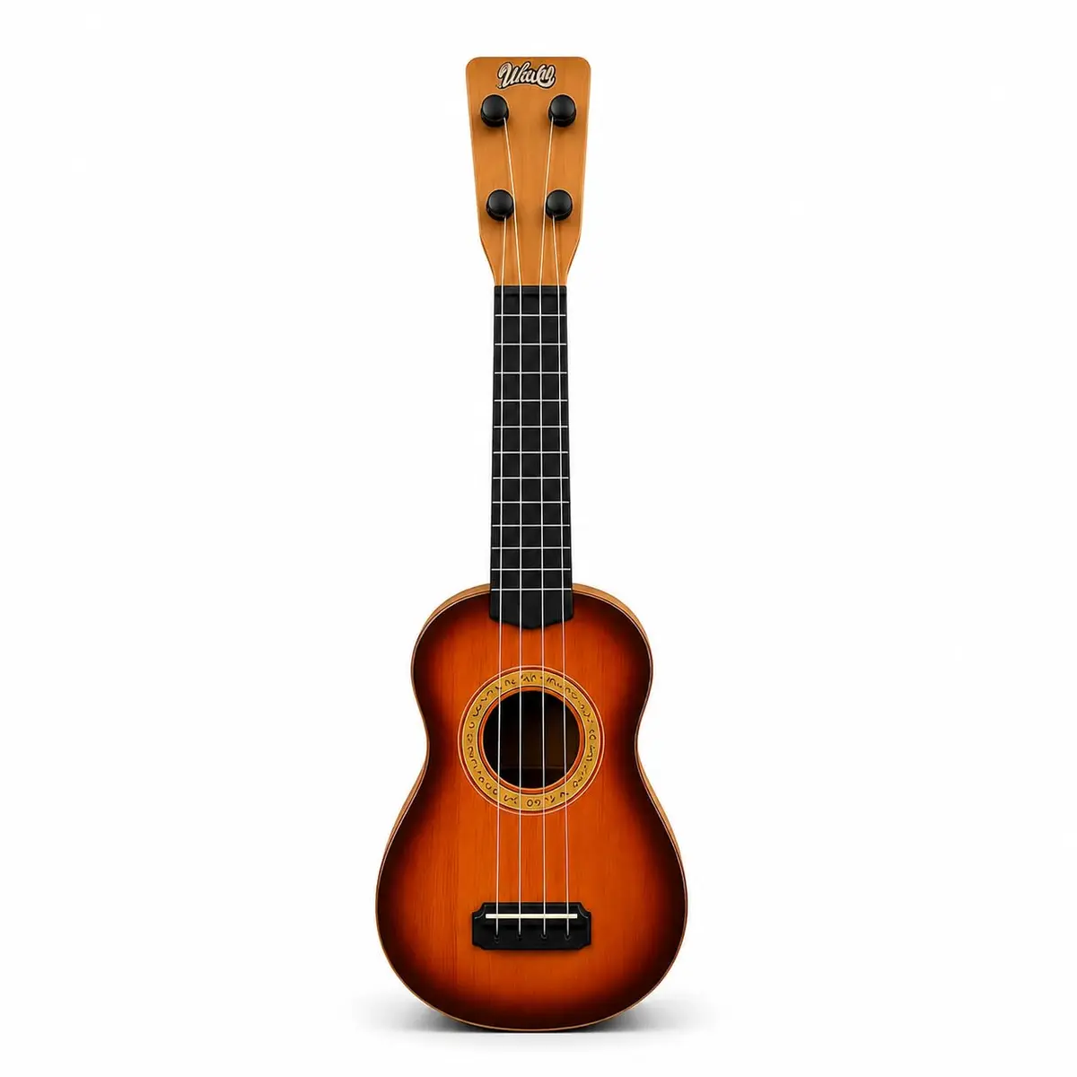 Ukulele Infantil Violão Infantil de Plástico Instrumento Musical Educativo para Crianças