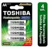 Pilha Aa Toshiba Tnh-6gae Bp-4c Cilíndrica - 4 Un. - 1