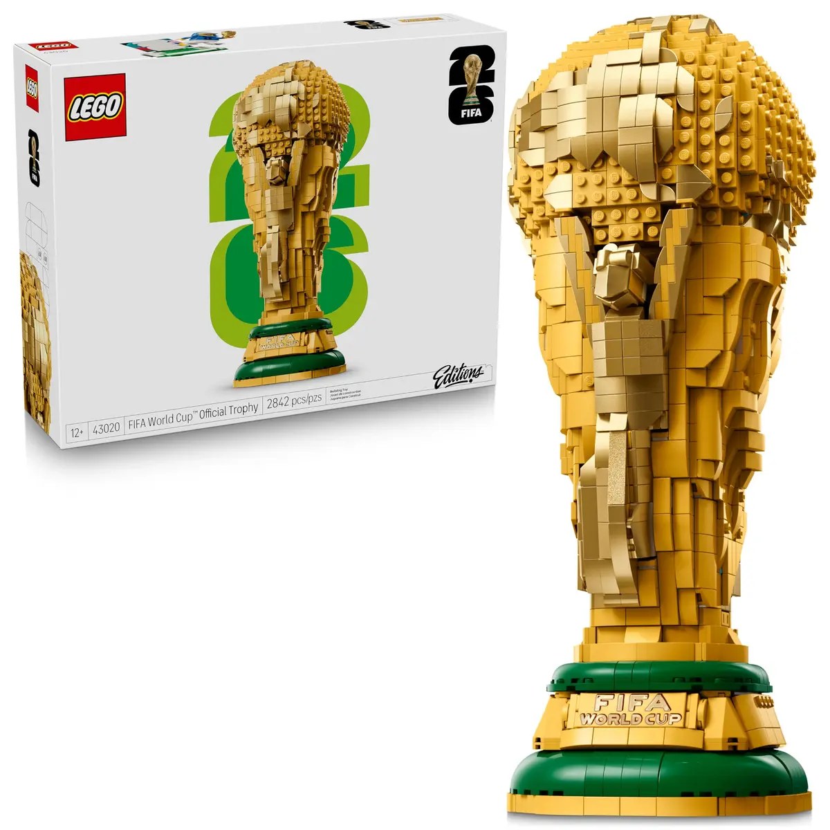 LEGO Editions Sports Troféu Oficial da Copa do Mundo FIFA™ 43020