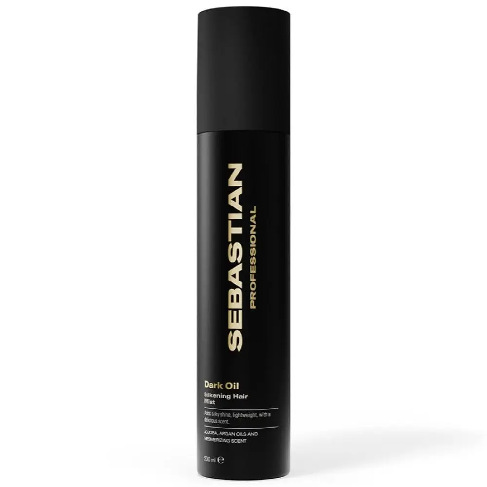 Sebastian Professional, Dark Oil, Spray de perfume, maciez e brilho, para todos os tipos de cabelo, 200ml