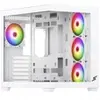 Gabinete Gamer SuperFrame Fusion ATX Branco Vidro - 1