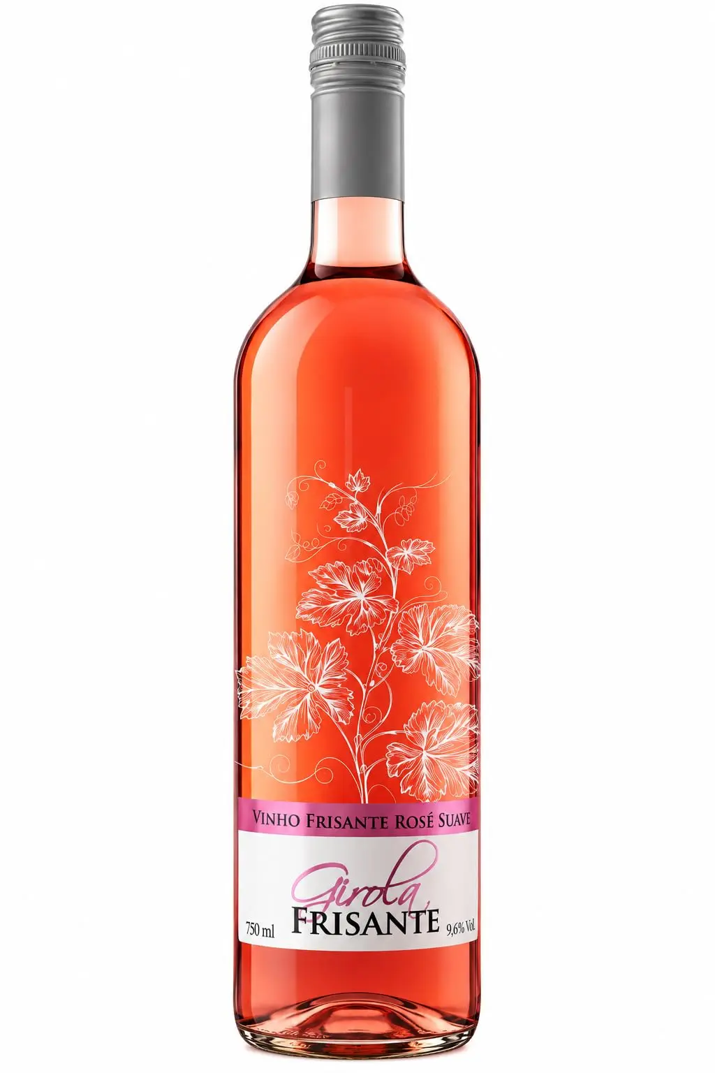 VINHO FRISANTE ROSÉ 750ML | Borbulhas Finas, Perfil Frutado, Doçura Equilibrada
