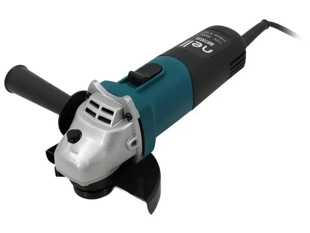 Esmerilhadeira Nell Angular 500W 4 1/2" (115mm) com Acessórios 4 Peças MB-TO035 - 110V - 1