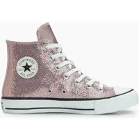 Infantil - Tênis Chuck Taylor All Star Shine Cano Alto Rosa - 1
