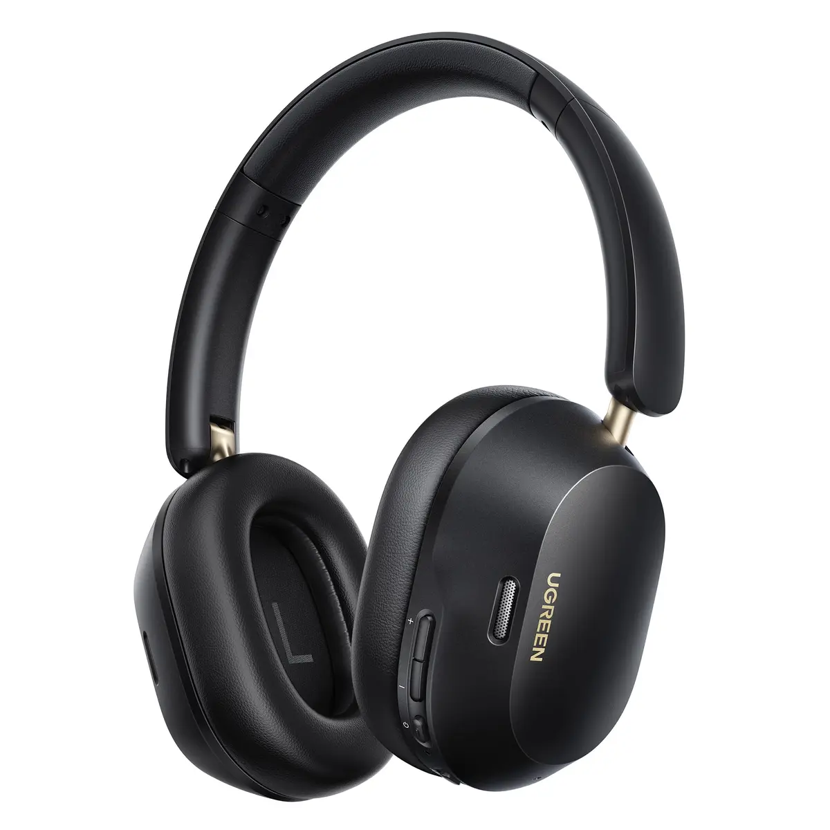 UGREEN Fones de Ouvido Sem Fio com Diadema, Bluetooth 5.4 com Cancelamento Ativo de Ruído (ANC), Som de Alta Resolução, 75h de Reprodução, Conexão com 2 Dispositivos, Compatíveis com iPhone 16, Preto