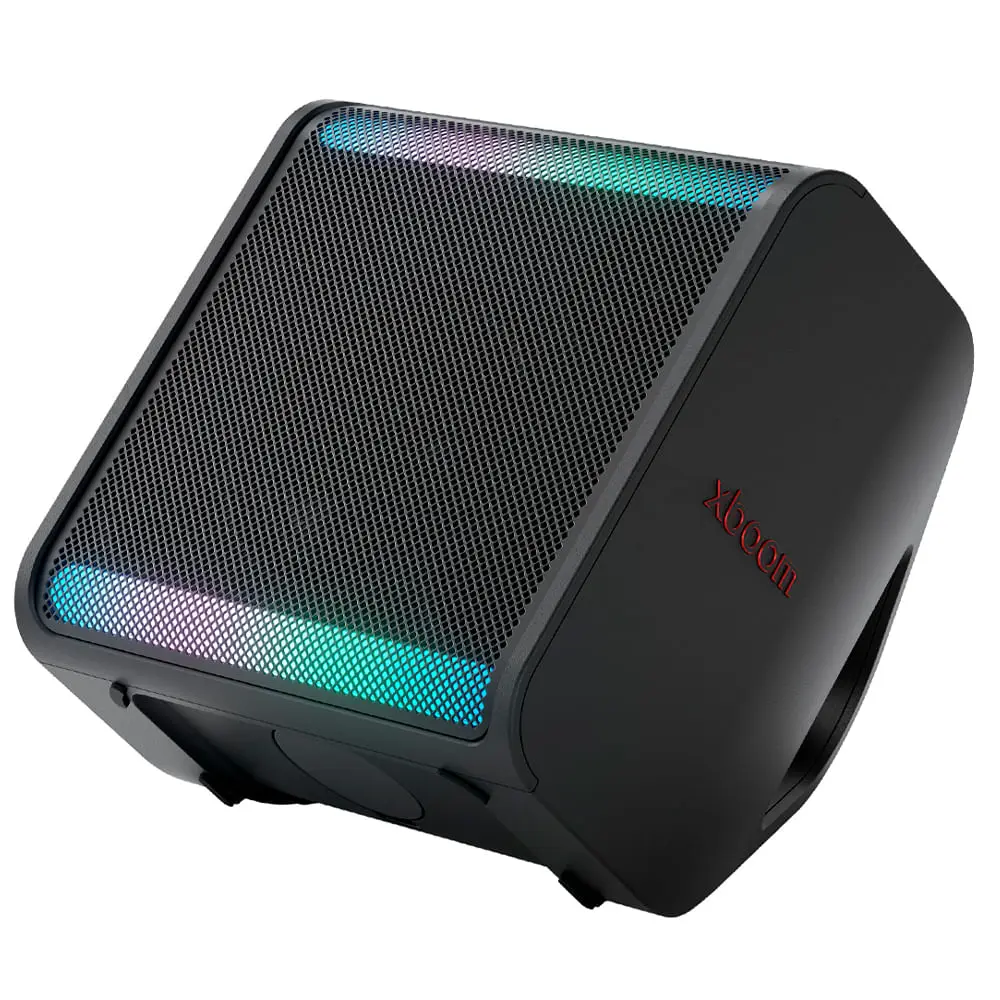 Caixa de Som LG XBOOM Stage 301, 240W, Bluetooth, IPX4, Bateria 12h, Bass Boost, Luzes LED, Entrada Óptica e USB - 1
