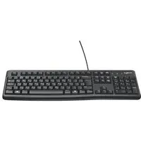 Teclado com fio USB Logitech K120 Resistente à Respingos e Layout ABNT2 -920-004423 - 1