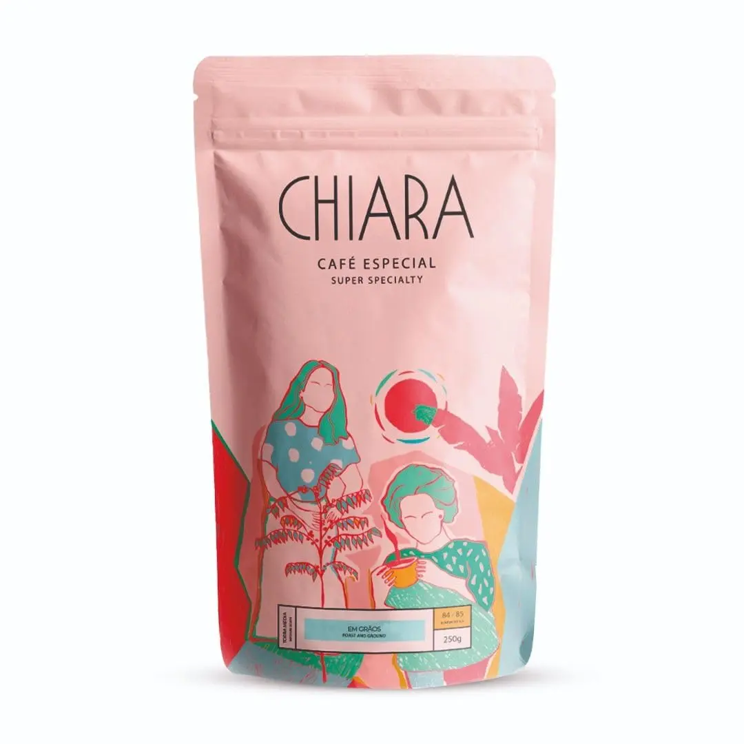 Café Flor Especial Chiara Caffé – Tipo Torrado e Moído – 250g - 85 pontos SCA
