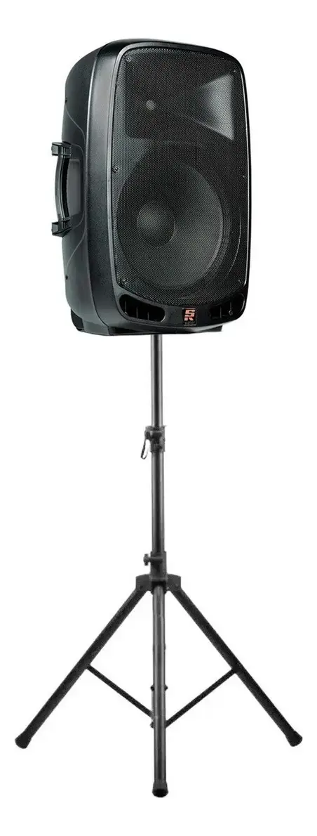 Caixa Ativa Staner PS 1501 Preta Bluetooth 200W Som Profissional Portátil