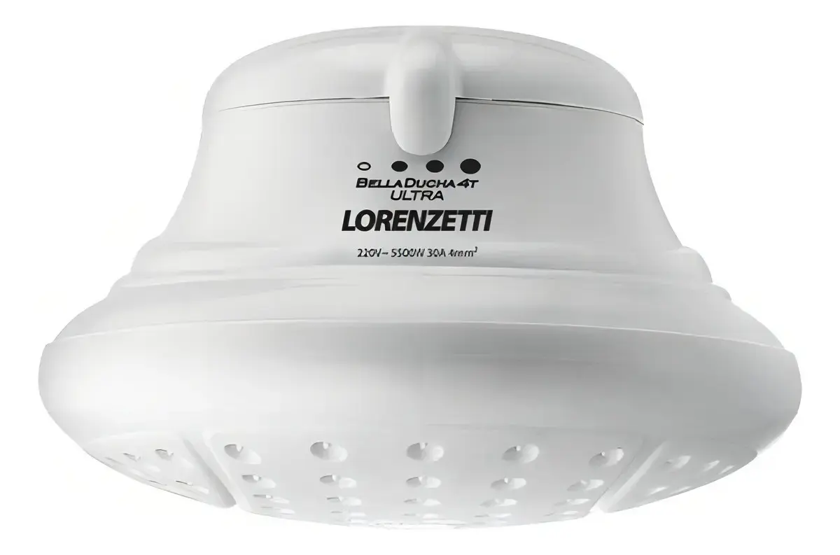 Chuveiro elétrico instantâneo Lorenzetti Bella Shower 4t 6400w Cor branca 6400 W Potência - 1