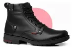 Coturno Masculino Couro Legítimo com Zíper - 1