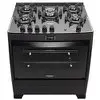 Fogão 5 Bocas Preto com Mesa de Vidro e Timer Digital Dako Supreme Black Glass Bivolt - 1