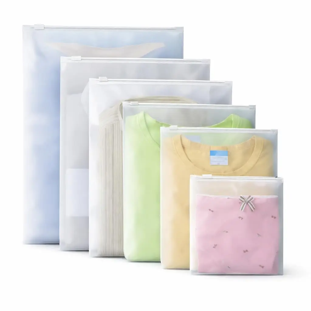 Kit Organizador de Roupas e Mala 6 Peças – Sacos para Viagem, Roupas e Acessórios | Impermeáveis, Reforçados e com Fecho Ziplock | Para Mala, Armário e Gaveta