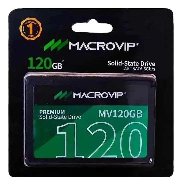 Hd Ssd Macrovip Premium 120gb 2.5'' Cor Preto - 1