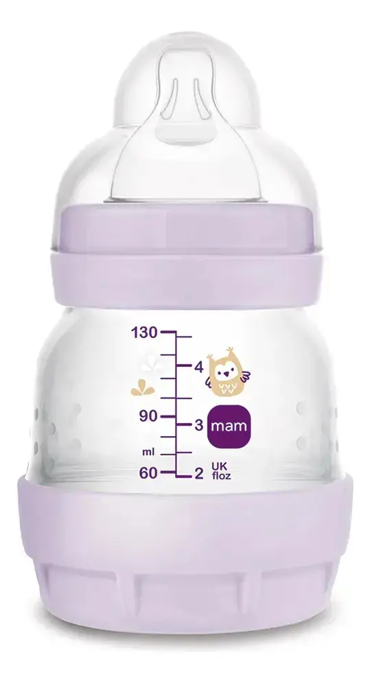 Mamadeira MAM Easy Start 130ml Anticólica e Antivazamento