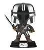 [Imposto Incluso] POP Funko Star Wars Mandalorian com Sabre Negro (Cromado e Brilha no Escuro), Exclusivo - 1