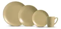 Aparelho De Jantar 16 Peças Organic Sand Alleanza - 1