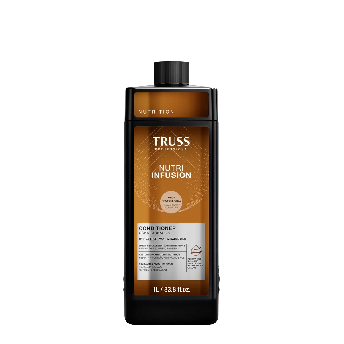Truss Refil Condicionador Nutri Infusion | Nutrição Profunda e Brilho Excepcional | 1L - 1