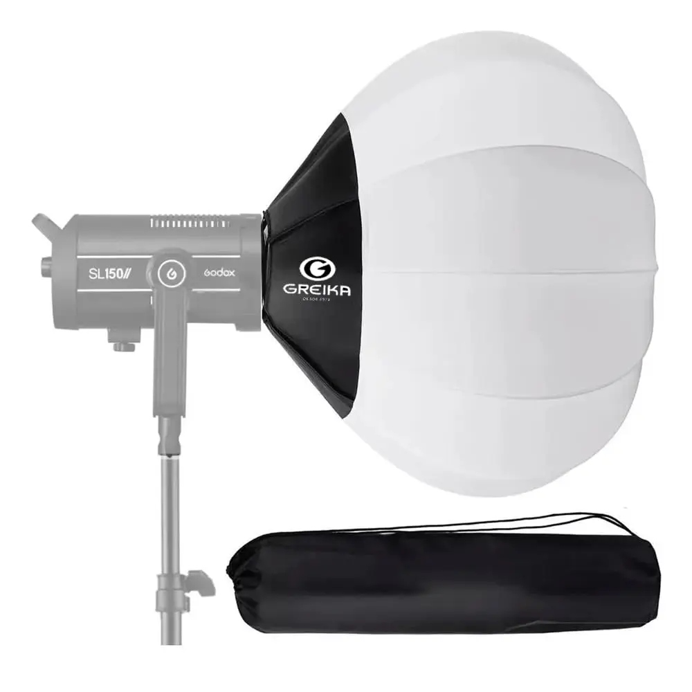 Softbox Globo Greika LBS65 Balão Chines 65cm Montagem Bowens