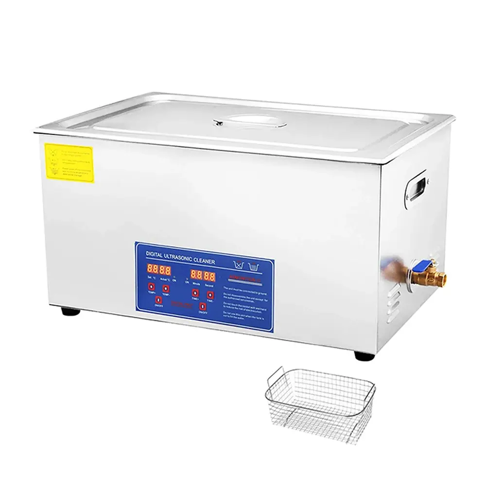 Limpador Ultrassônico 2/3/6/10/15/22/30L 110V, Banho de Lavagem Ultrassônico Aquecido para Uso Doméstico e Comercial