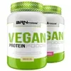 Kit 2x Proteína Vegana Baunilha e Morango 2kg - 1