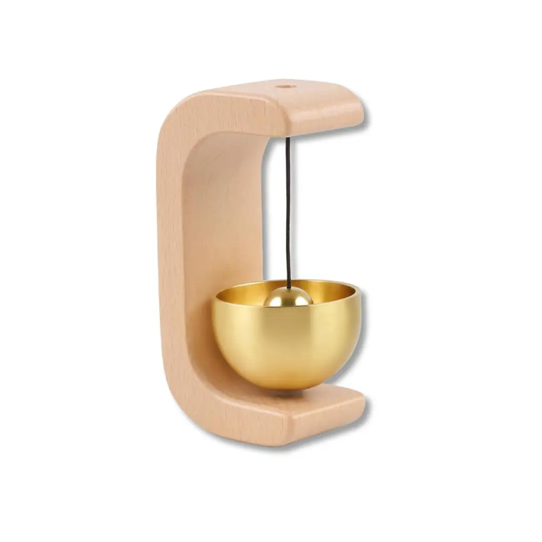 Campainha Decorativa de Porta com Som Suave – Fixação Magnética Sem Furos, Para Casa, Loja, Escritório ou Geladeira