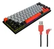 Teclado Mecânico Gamer 60% Switch Red ABNT2 - 1