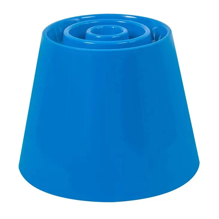 Comedouro Lento e Alto para Cães Pet Games Dog Eat, Tamanho M | Azul, Super Funcional, Divertido, Interativo, Resistente