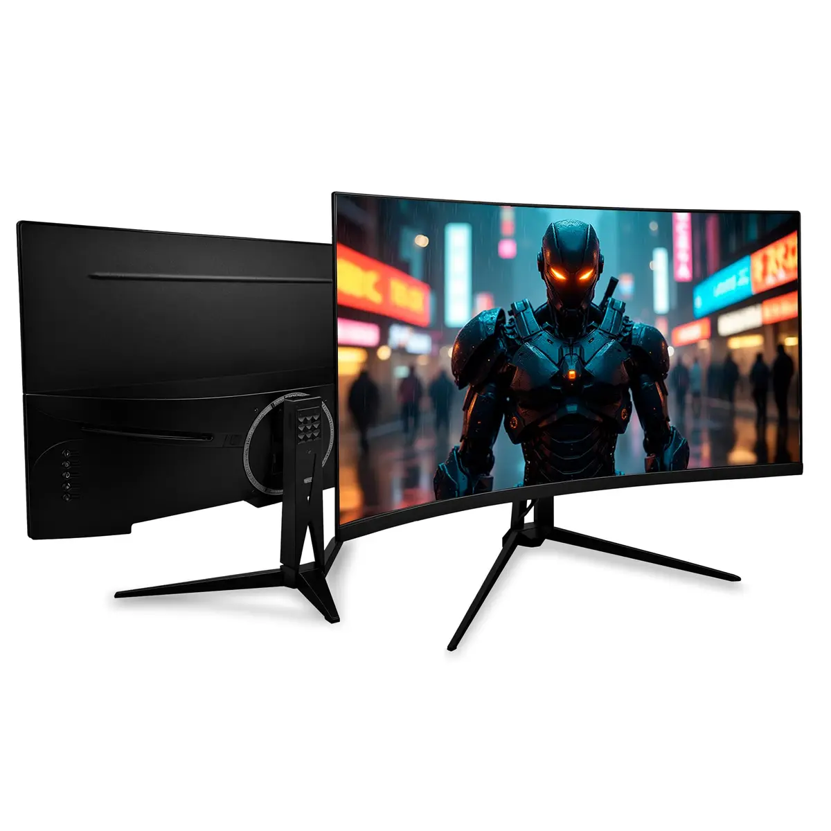 Monitor Gamer BRX Xtreme 27" Curvo Full HD 1920x1080 | Tela VA, HDMI, USB, DP, Audio Out