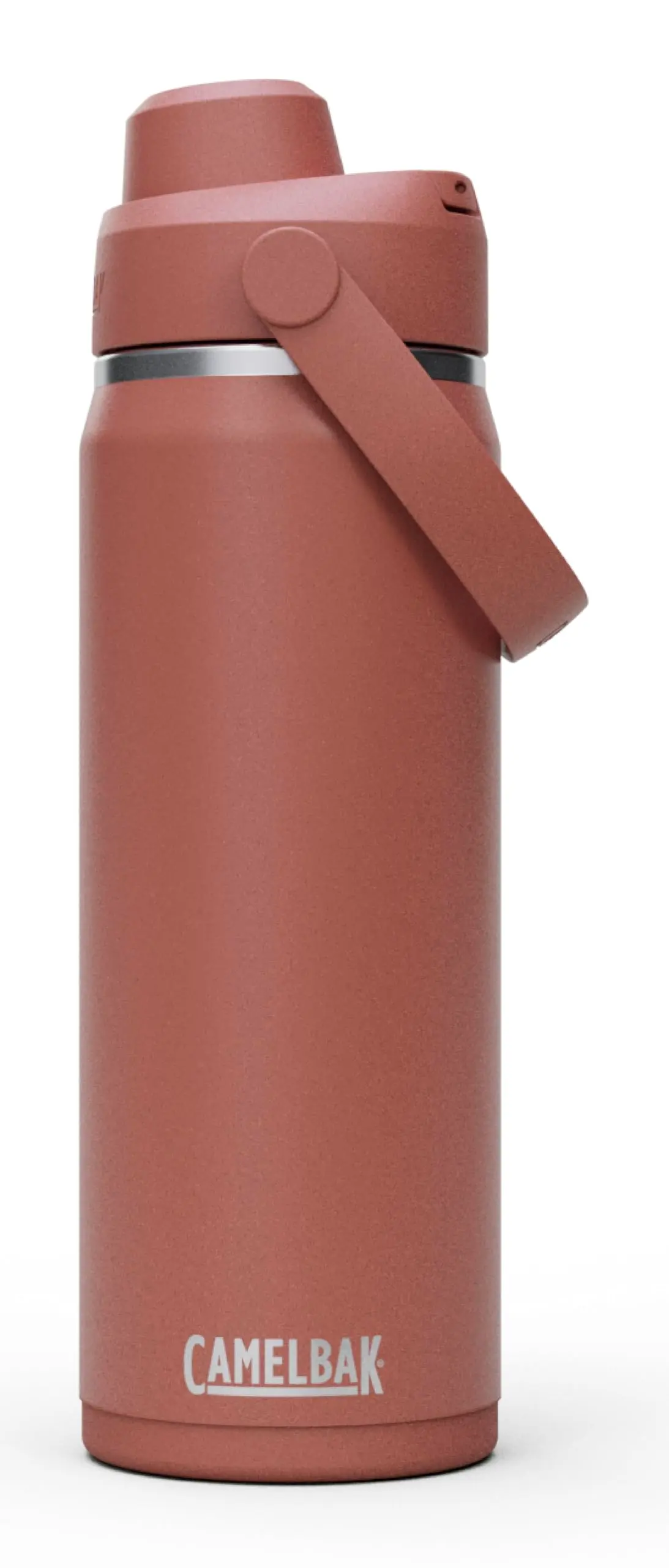 CamelBak Garrafa de água de aço inoxidável isolada Thrive Chug Sierra Red, 590 ml - 1