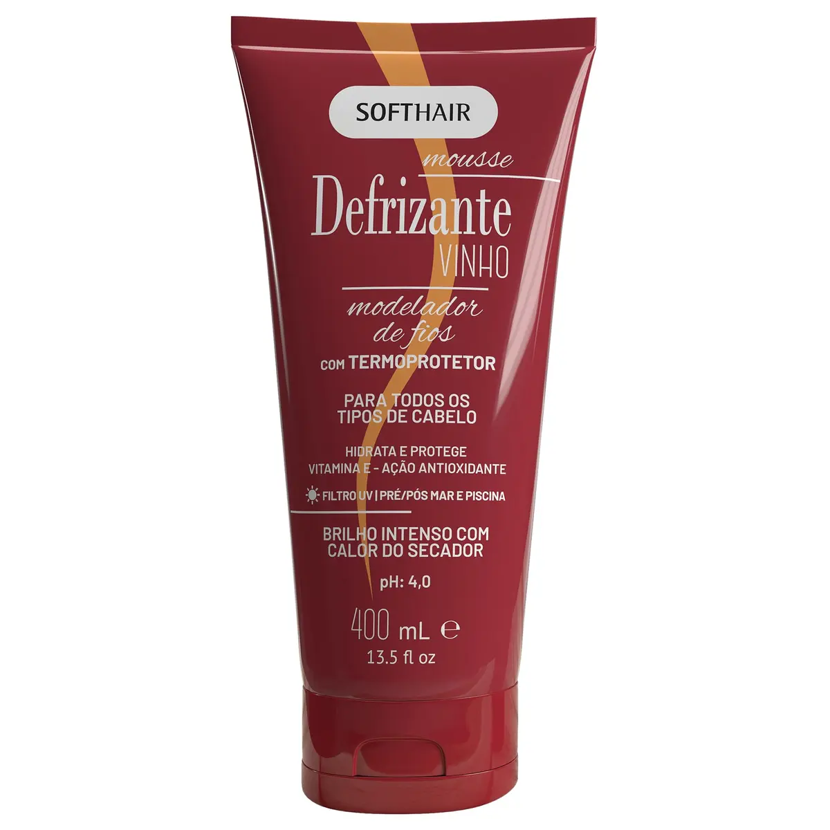 Defrizante Vinho, Soft Hair, 400 ml
