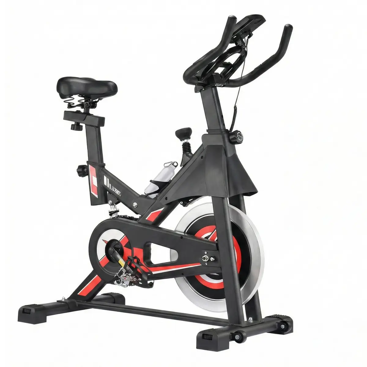 Bicicleta Ergométrica Spinning Magnética de Alta Performance até 180kg | Transmissão por Correia; Pedalada Silenciosa; Selim com Molas; Ajustes Completos; Pedais de Alumínio - 1