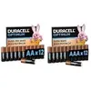 [PRIME]Kit Pilhas Optimum AA + AAA com 12 Unidades Cada - 1